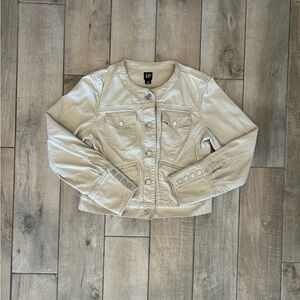 GAP Khaki Button Up Jacket